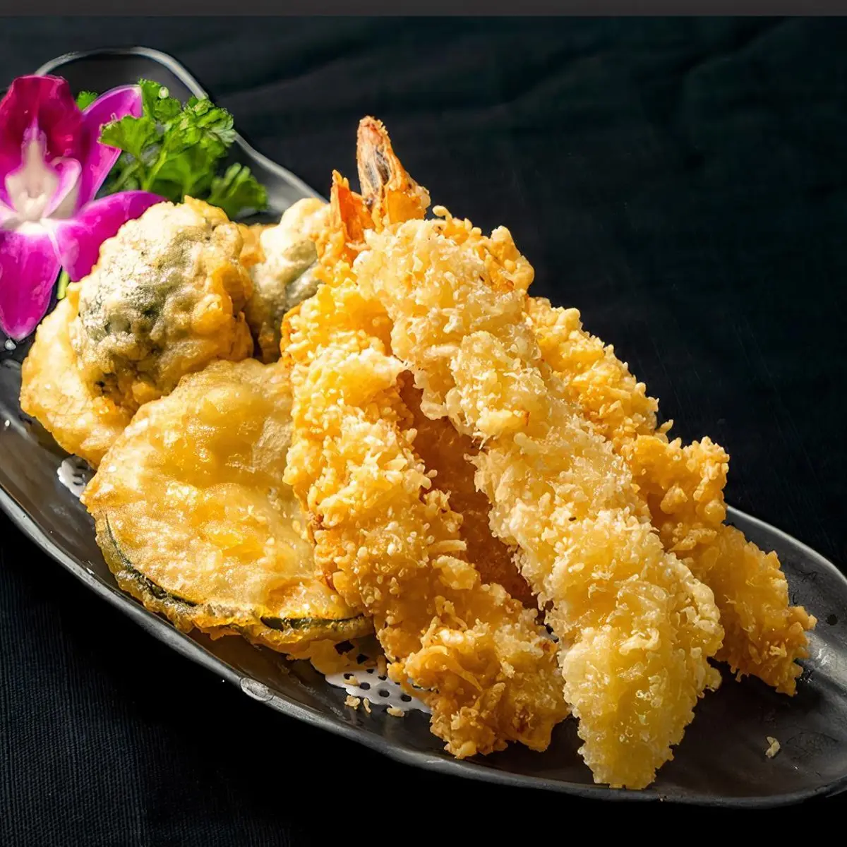Shrimp Tempura at Toro Sushi Stone Grill & Bar