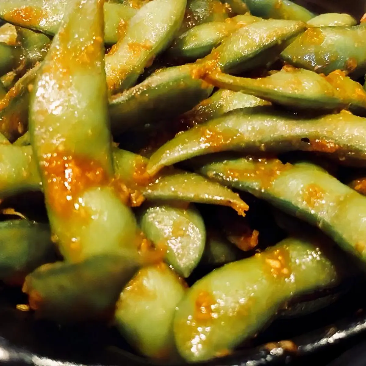 Spicy Edamame at Toro Sushi Stone Grill & Bar