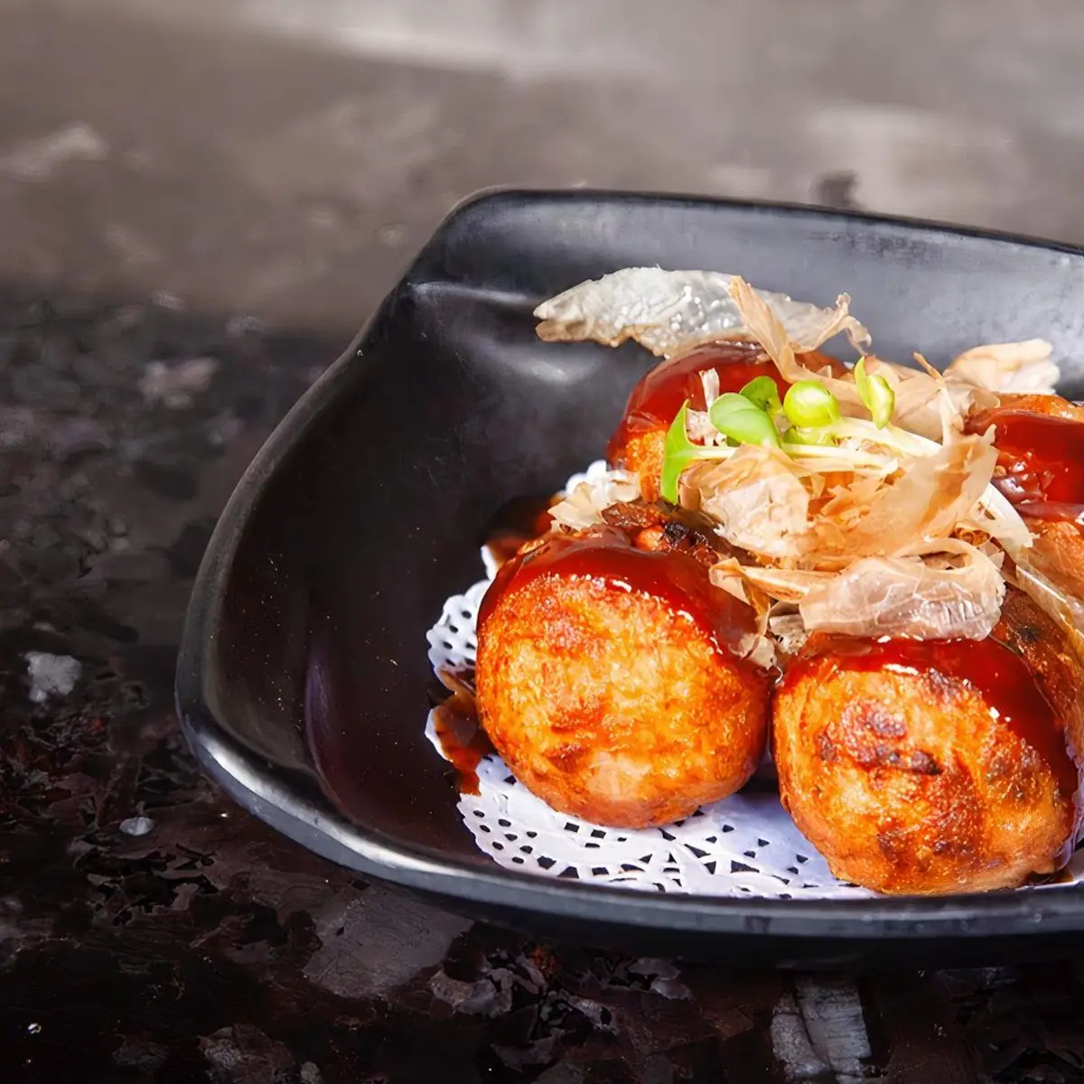 Takoyaki at Toro Sushi Stone Grill & Bar