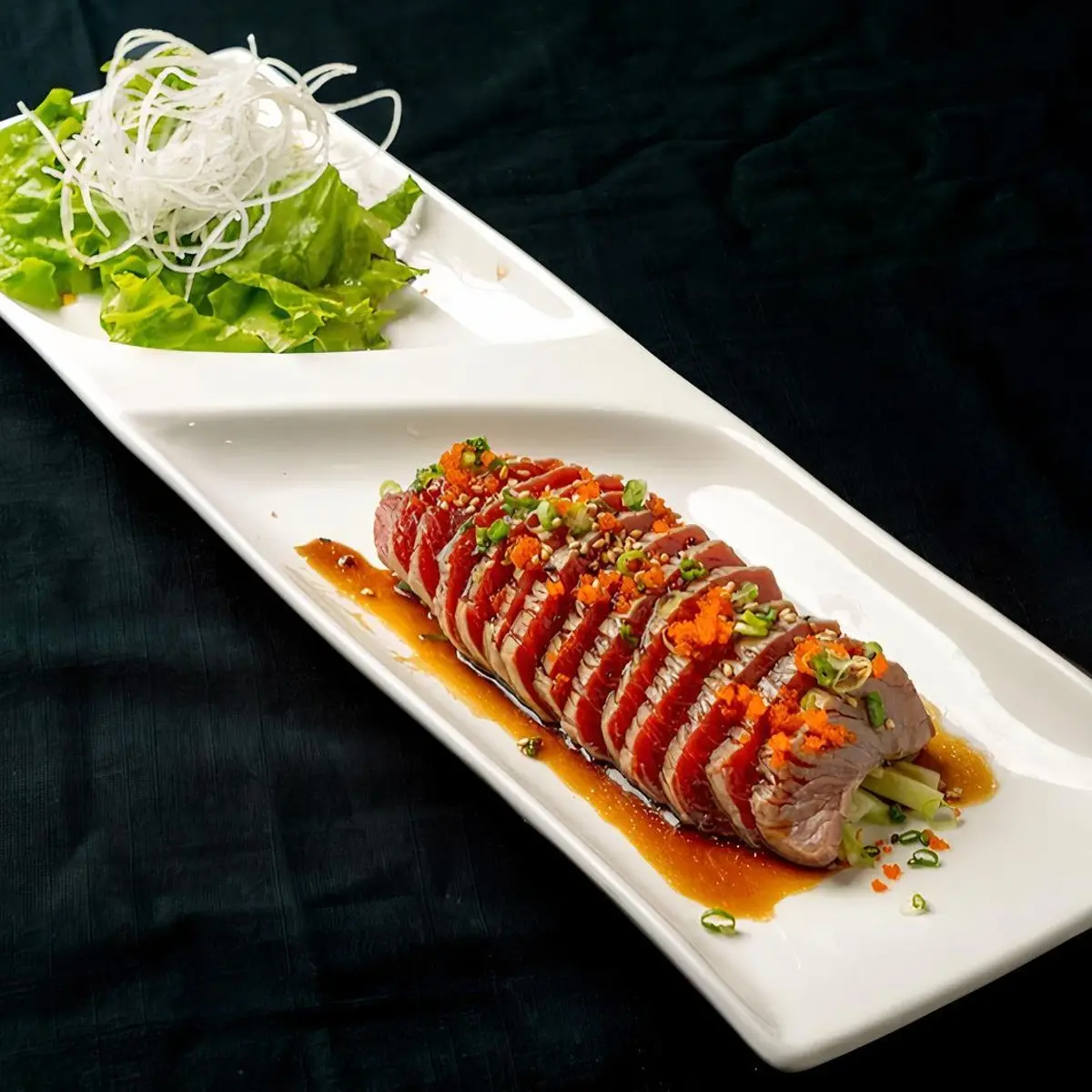 Tuna Tataki at Toro Sushi Stone Grill & Bar