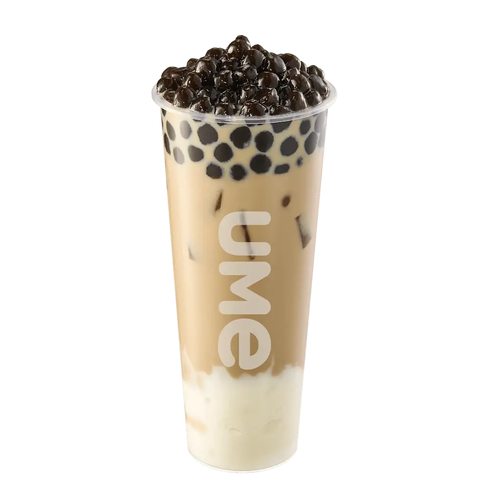 [UMe]Brown Sugar Boba & Mochi Black Milk Tea at UMe Tea