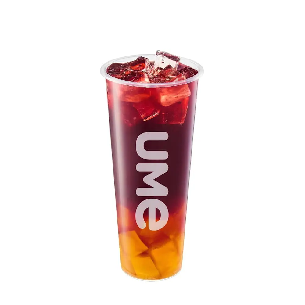 [UMe] Grape Green Tea w/ Tea Jelly at UMe Tea