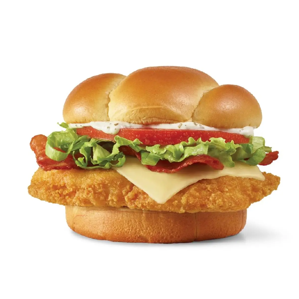 Asiago Ranch Club Sandwich, Classic at Wendy's