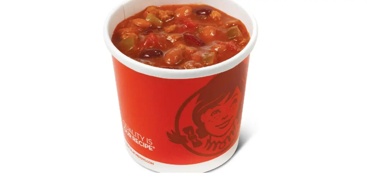 Chili at Wendy's