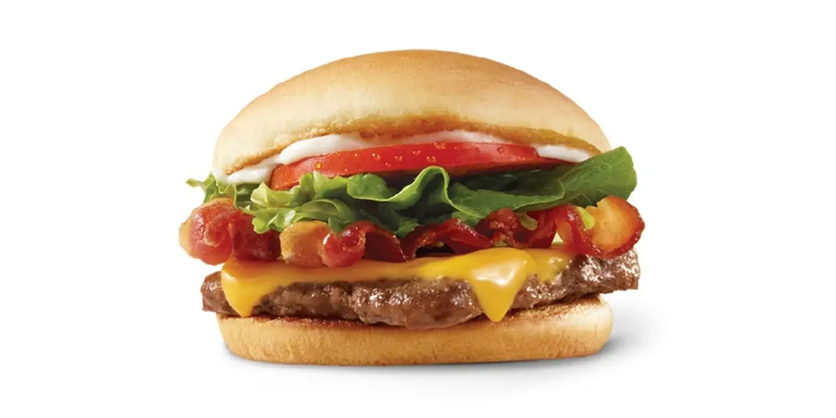 Jr. Bacon Cheeseburger at Wendy's