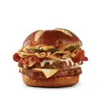 Pretzel Bacon Pub Double Cheeseburger at Wendy's