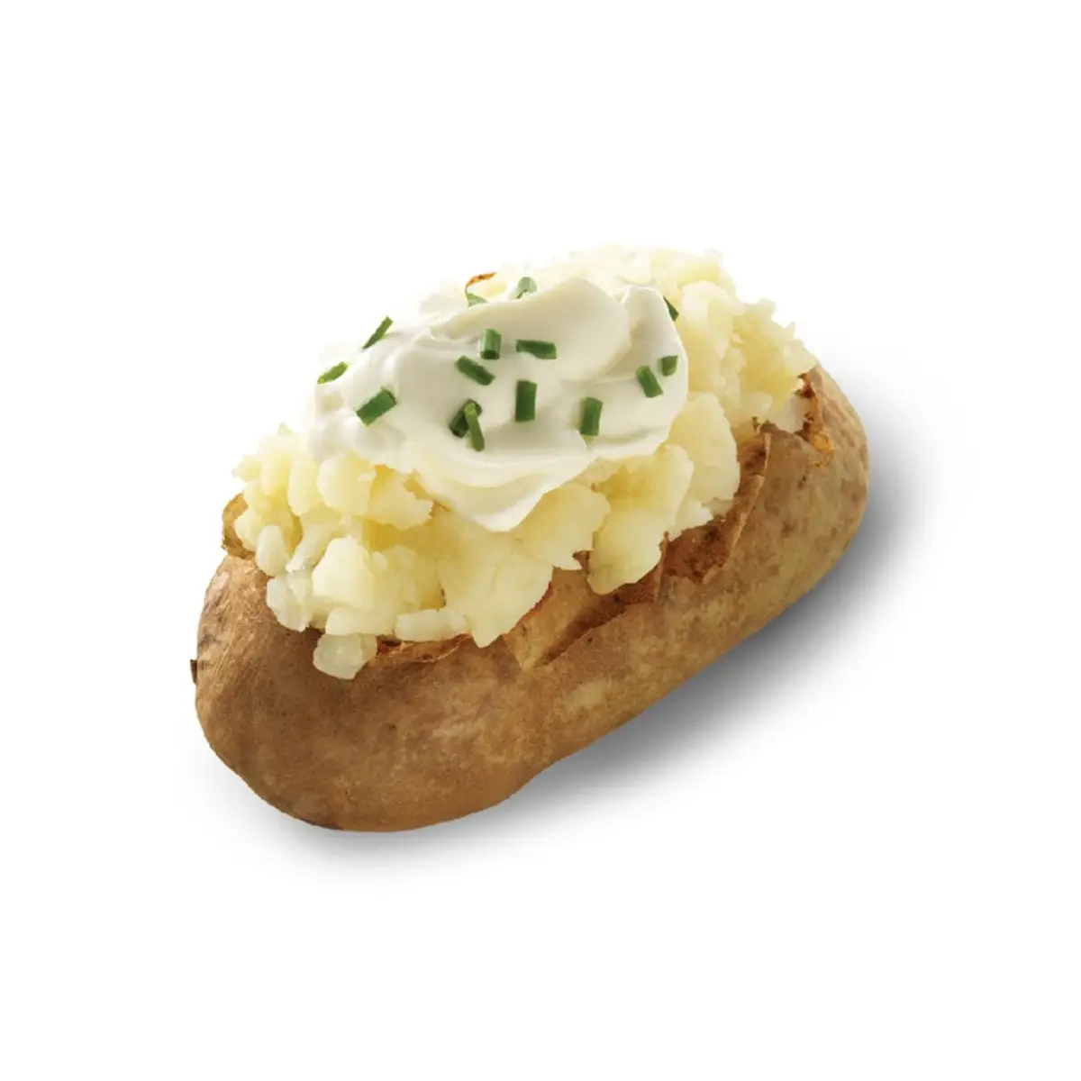Sour Cream and Chive Baked Potato at Wendy's