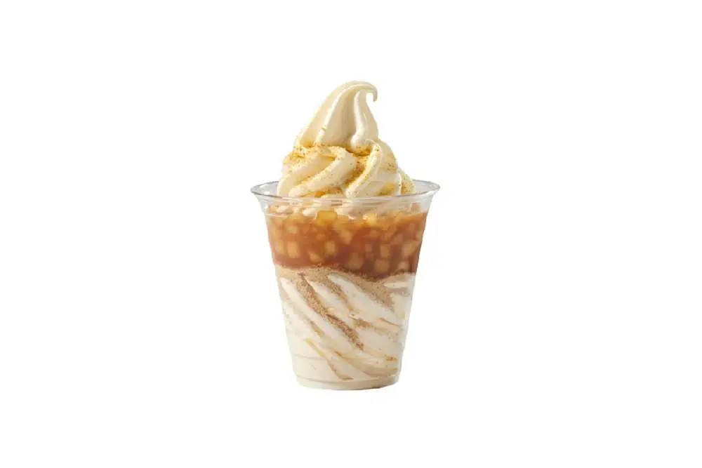Apple Pie Sundae at Wienerschnitzel