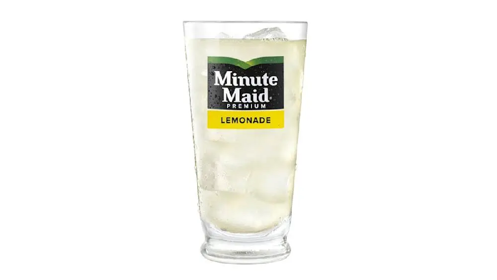 Minute Maid Lemonade at Wienerschnitzel