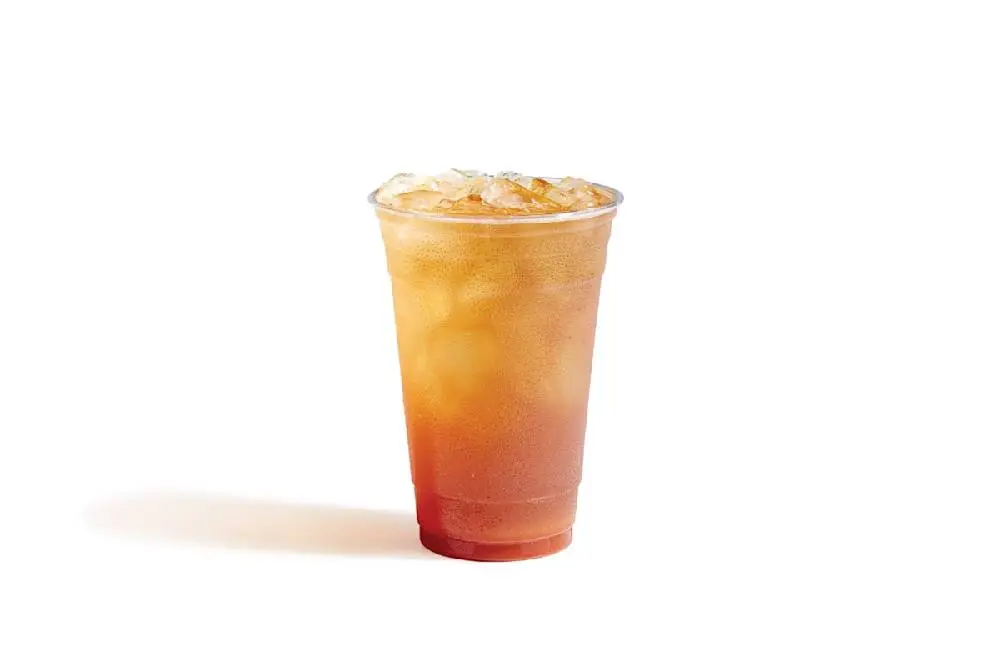 Peach Tea at Wienerschnitzel
