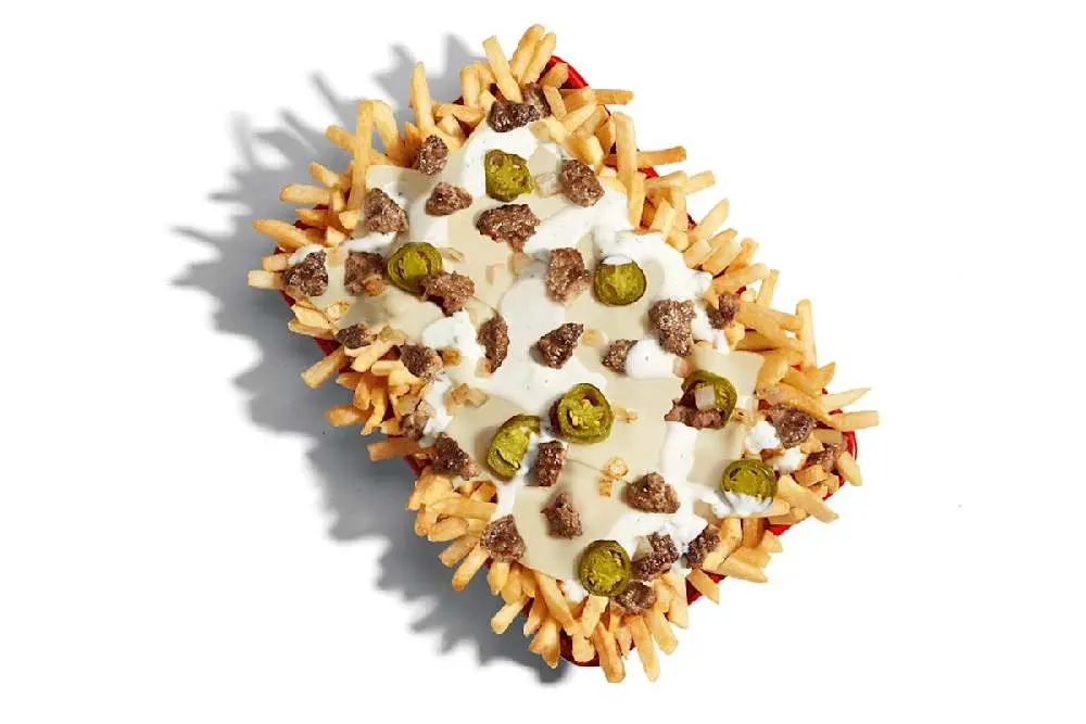 Philly Fries at Wienerschnitzel