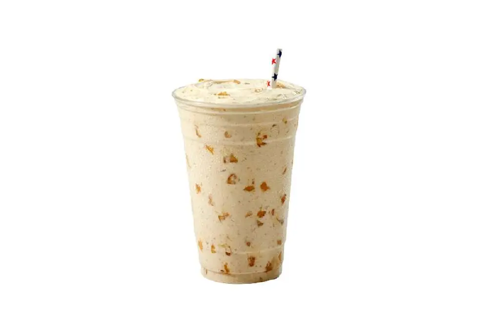 Apple Pie Shake at Wienerschnitzel