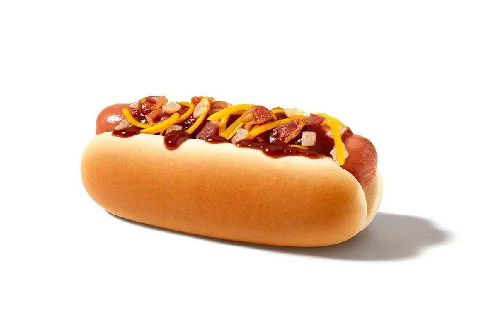 BBQ Bacon Dog at Wienerschnitzel