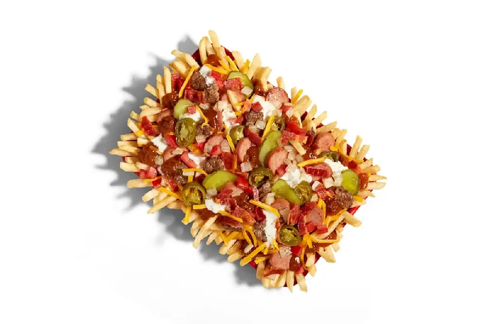 Bigfoot Fries at Wienerschnitzel