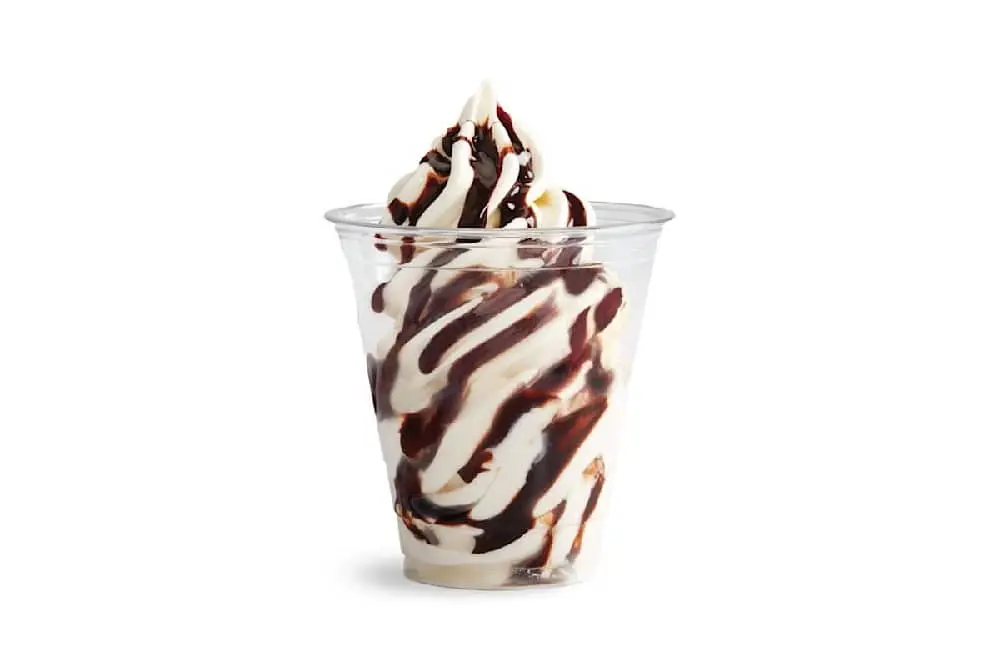 Chocolate Sundae at Wienerschnitzel