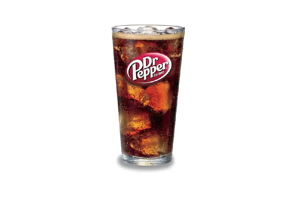 Dr Pepper at Wienerschnitzel