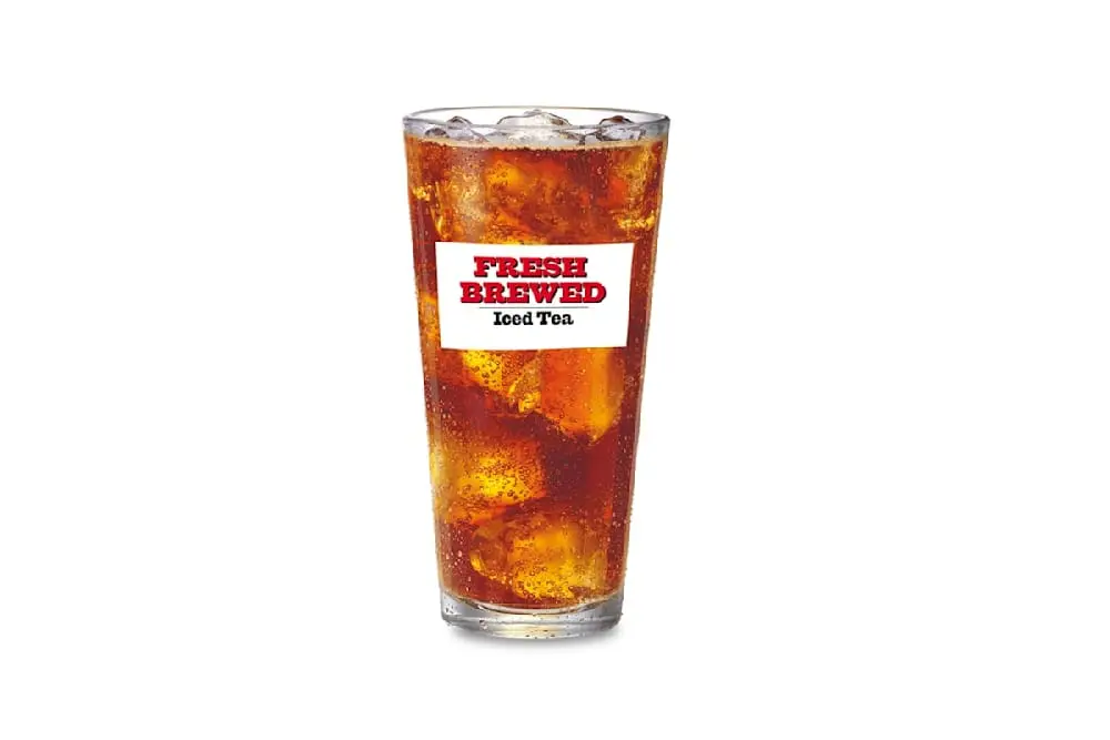 Fresh Brewed Iced Tea at Wienerschnitzel