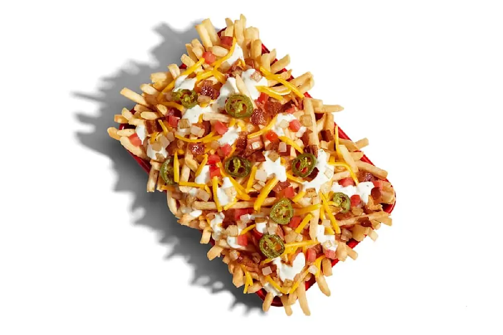 Irish Nachos Fries at Wienerschnitzel