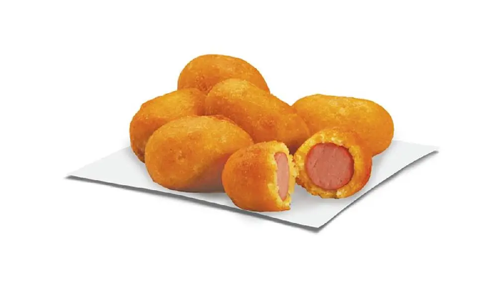 Mini Corn Dogs at Wienerschnitzel