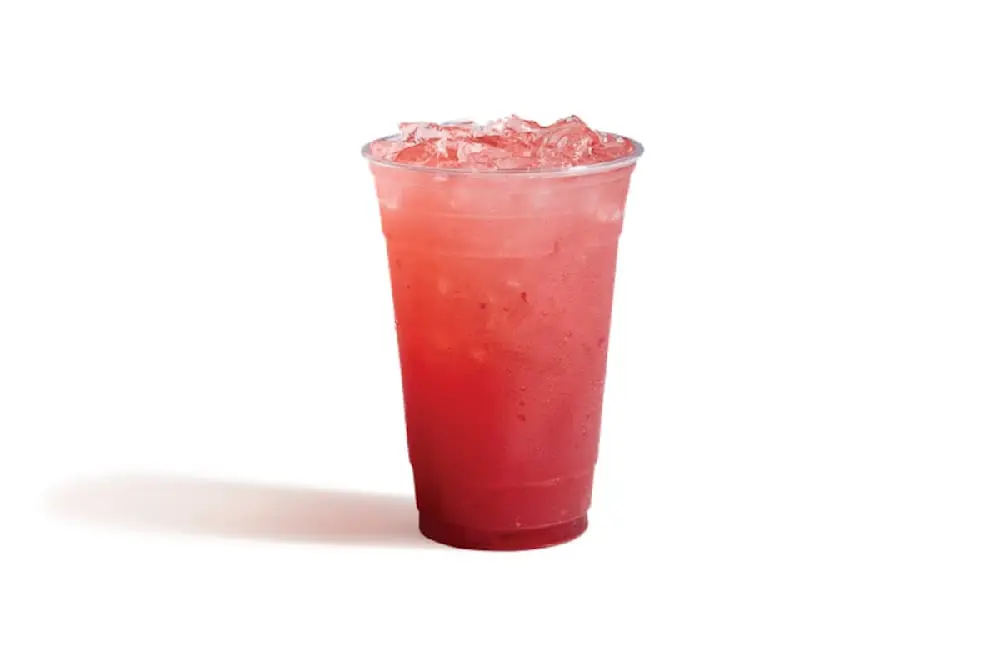 Strawberry Southern Lemonade at Wienerschnitzel