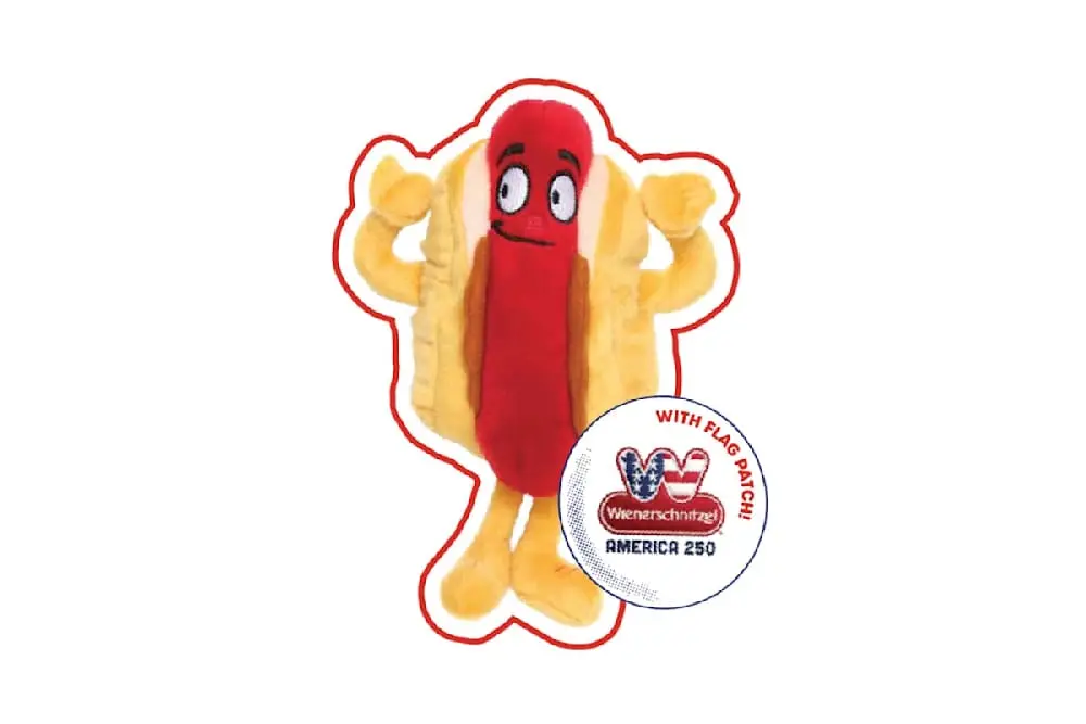 USA 250th TDO Plushie at Wienerschnitzel