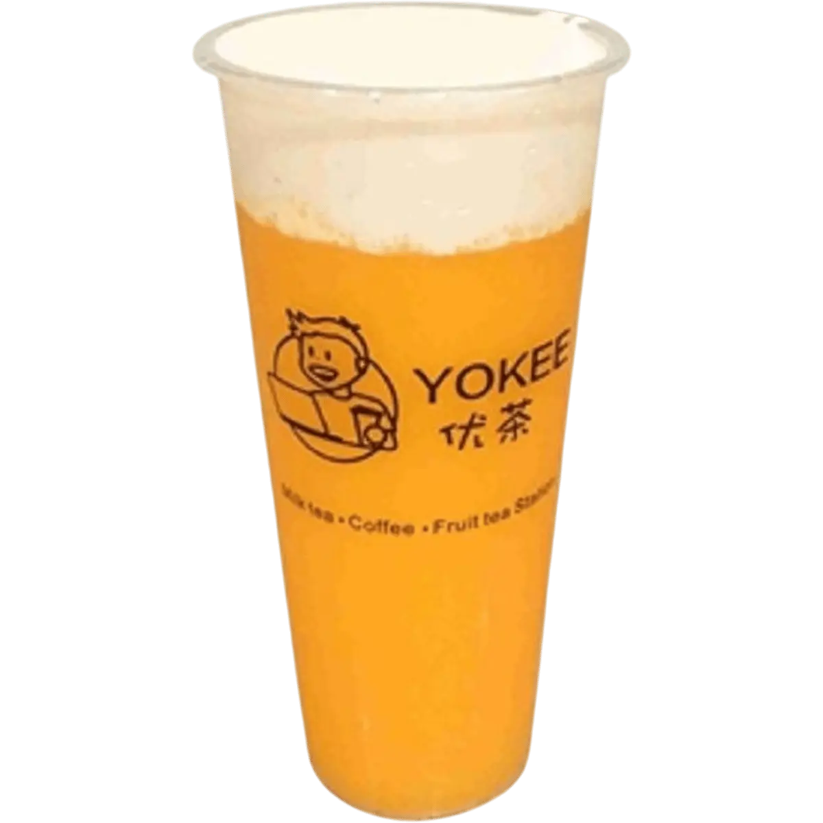 Cheese Mango 芝士芒果冰沙 at Yokee Milk Tea