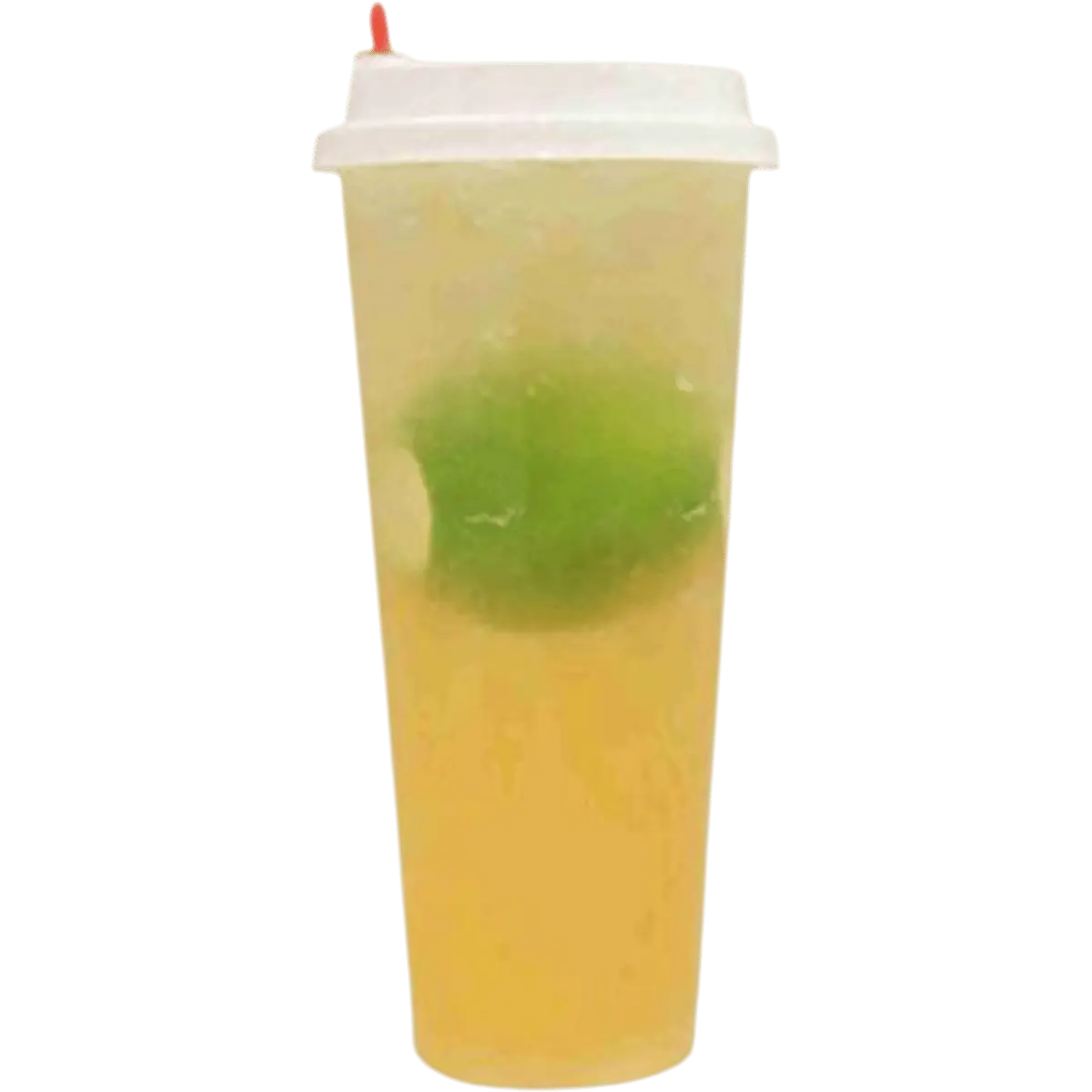 Fresh Lemon Green Tea 爆柠绿茶 at Yokee Milk Tea