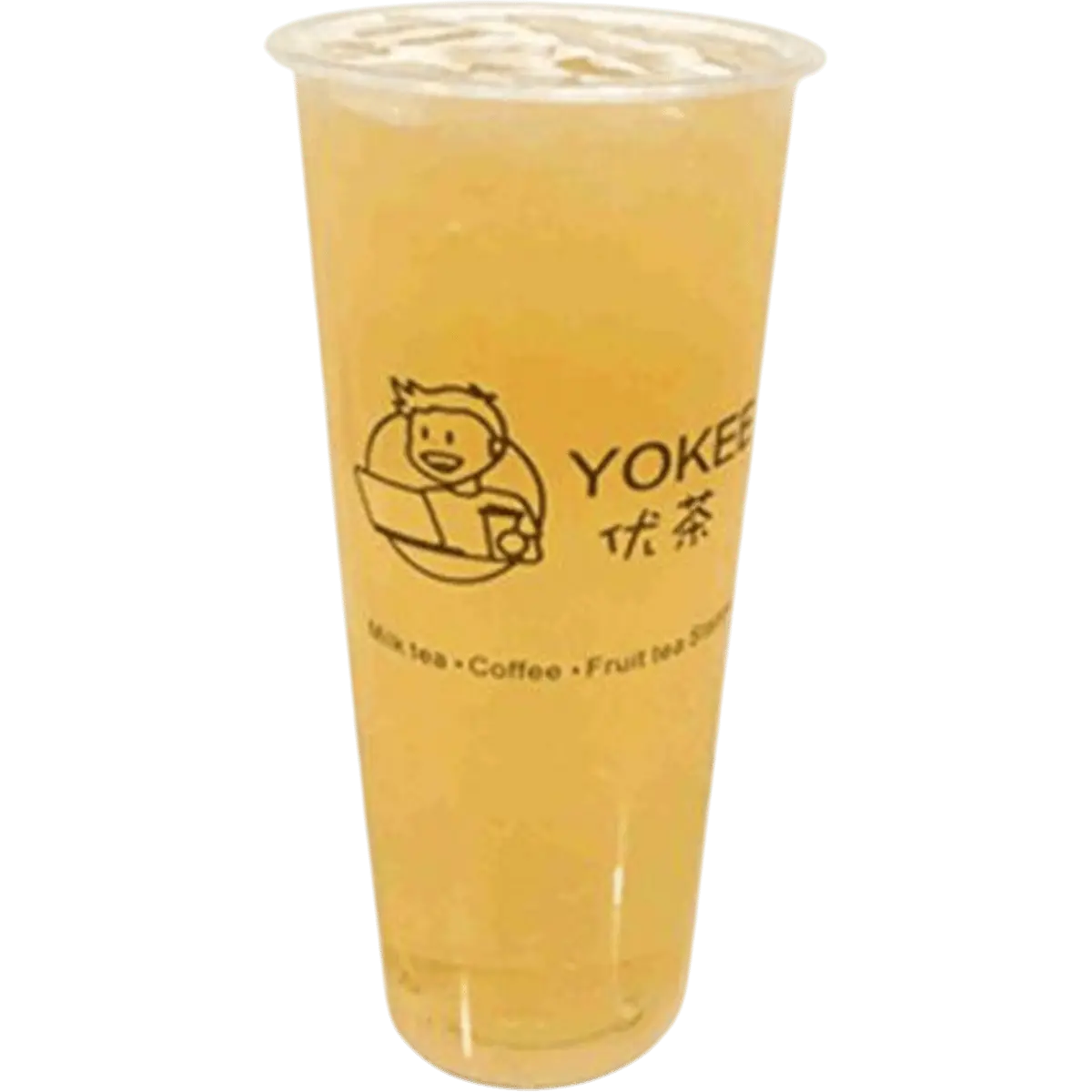Honey Green Tea 蜂蜜绿茶 at Yokee Milk Tea