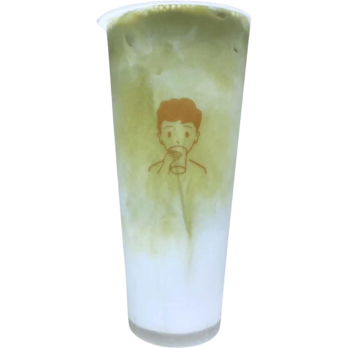 Matcha Latte 抹茶拿铁 at Yokee Milk Tea