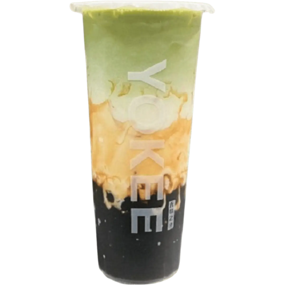Matcha Volcano 抹茶黑糖 at Yokee Milk Tea