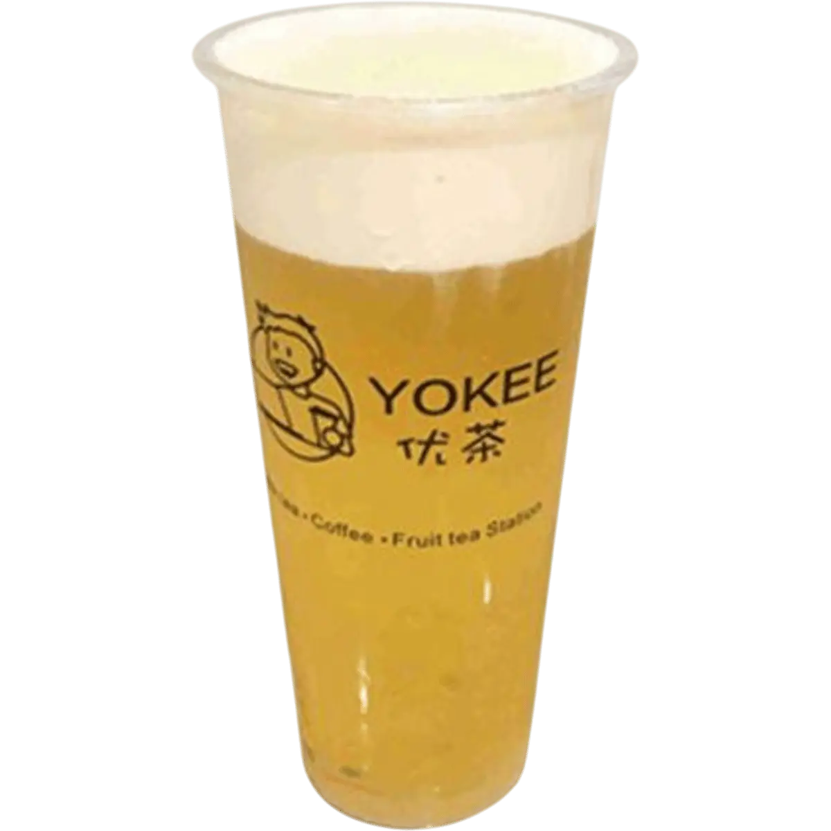 Osmanthus Oolong Tea 桂花乌龙茶 at Yokee Milk Tea