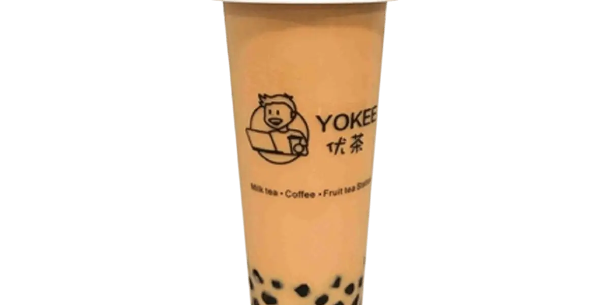 Pearl Black Milk Tea 珍珠奶茶 at Yokee Milk Tea