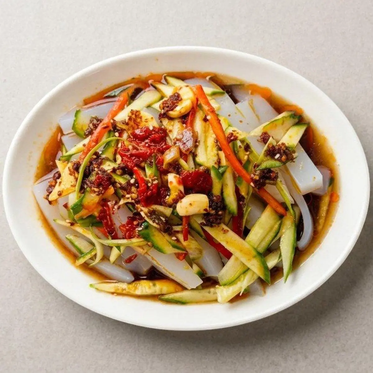 Spicy Jelly Beans at Yuksel Uyghur Restaurant