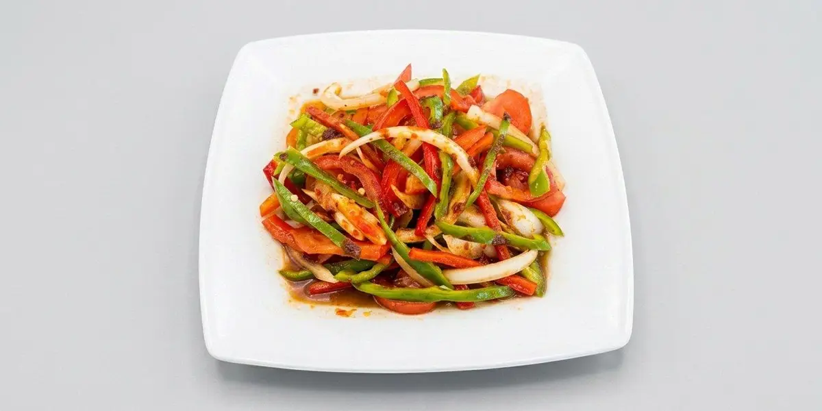Tiger Salad at Yuksel Uyghur Restaurant