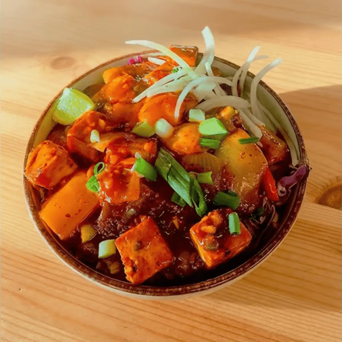 Chilli Paneer at Zyka Indian Fusion