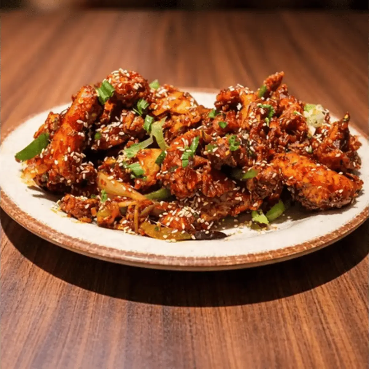 Dragon Chicken at Zyka Indian Fusion