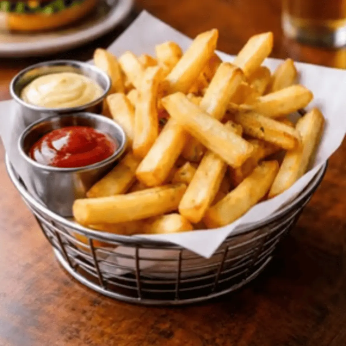 Fries at Zyka Indian Fusion