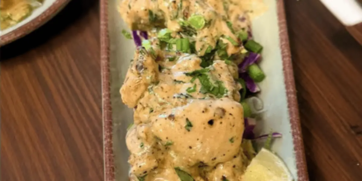 Malai Kabab at Zyka Indian Fusion