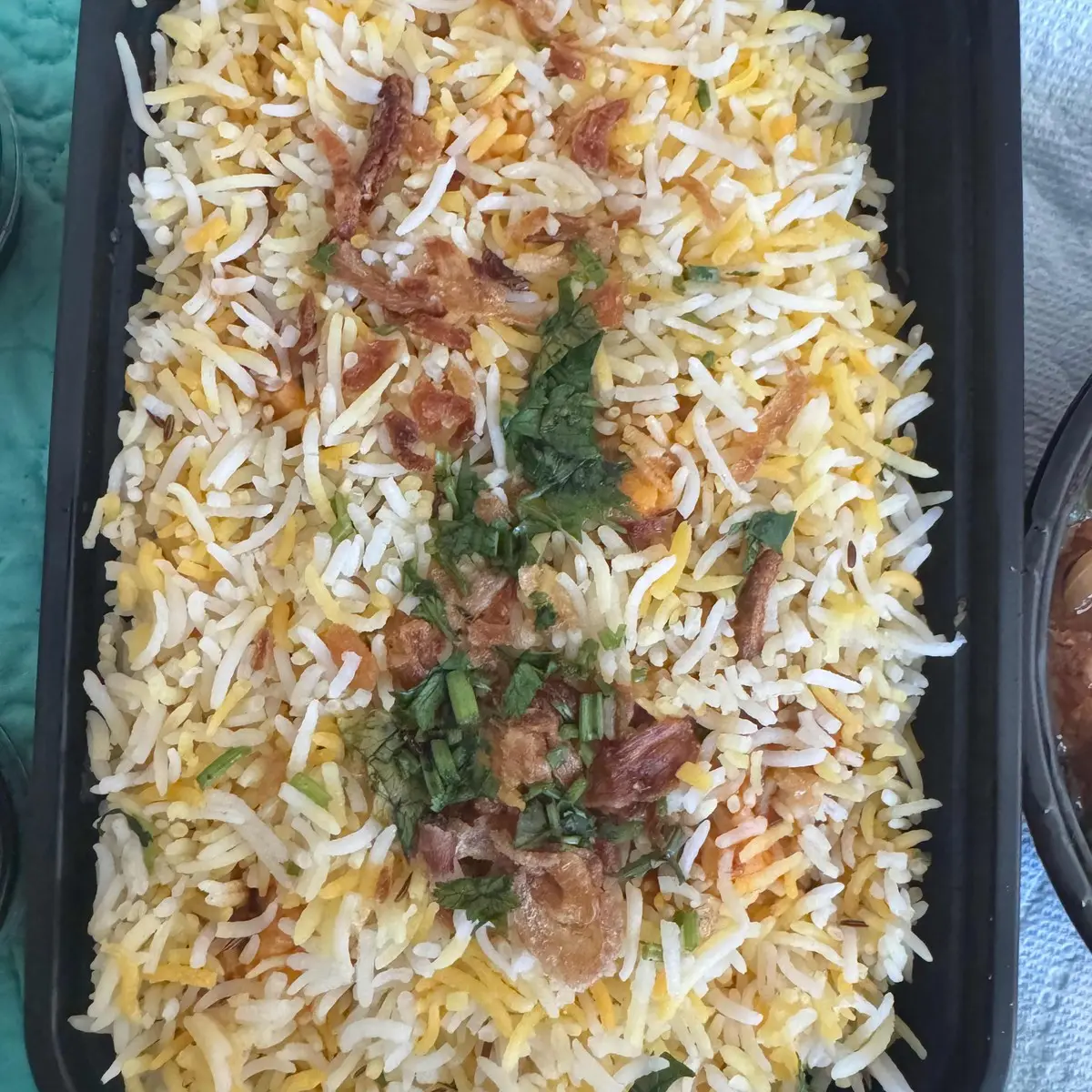 Paneer Biryani at Zyka Indian Fusion