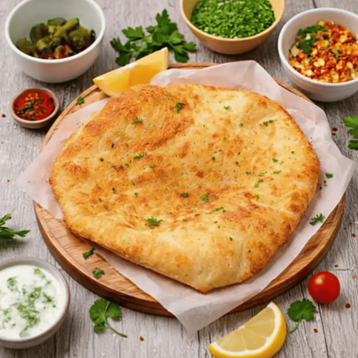 Plain Naan at Zyka Indian Fusion