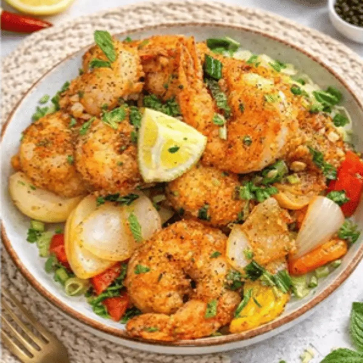 Salt and Pepper Shrimp at Zyka Indian Fusion