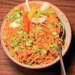 Schezwan Chicken Noodles at Zyka Indian Fusion