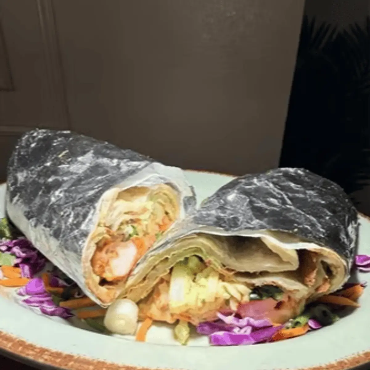 Tandoori Chicken Wrap at Zyka Indian Fusion