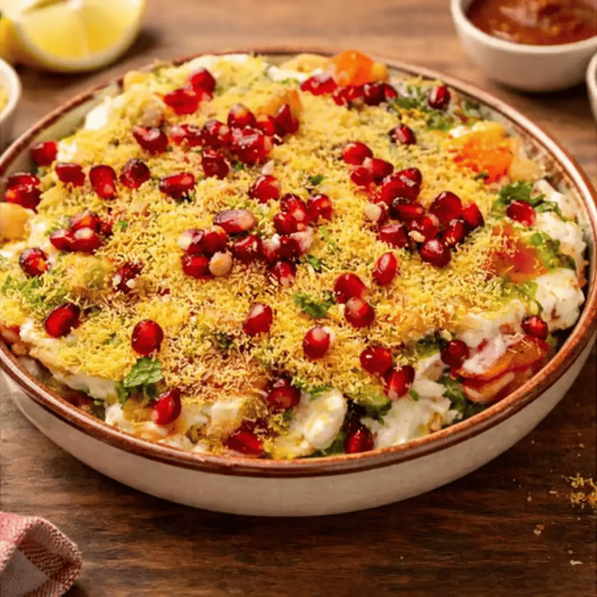 Zyka Papdi Chat at Zyka Indian Fusion