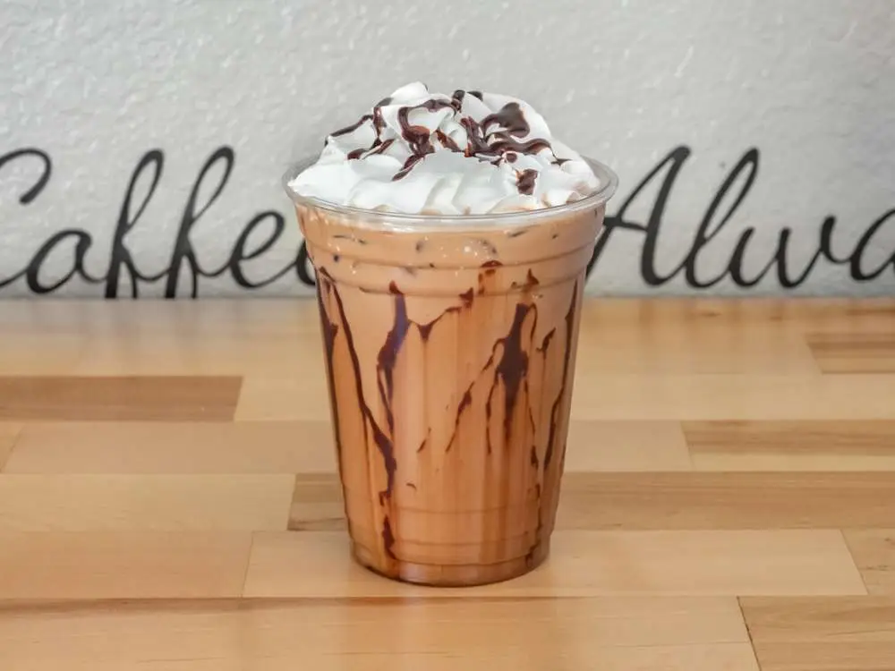 Mocha at Pearl's Caffe
