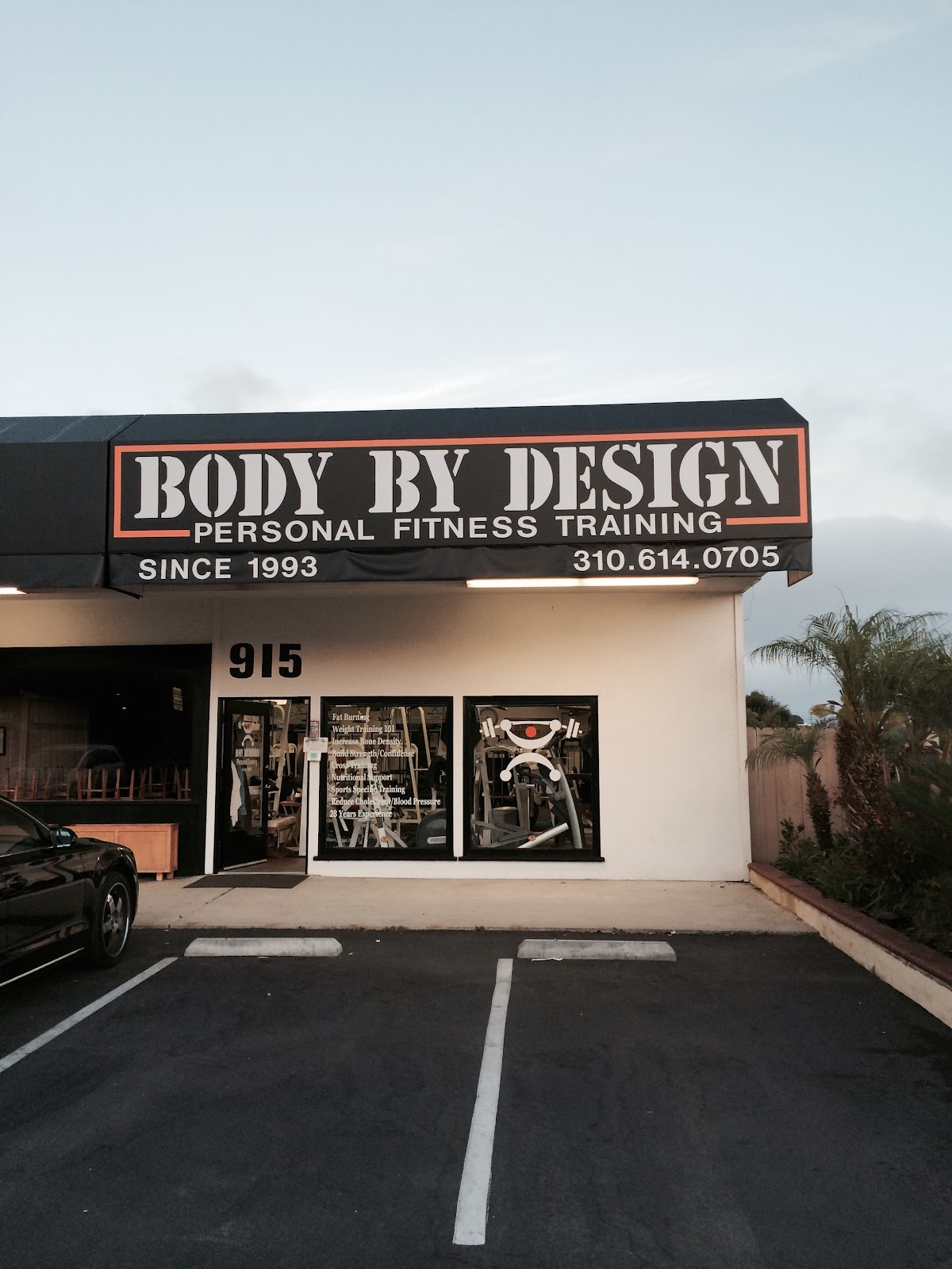 Three-session group trial at Body by Design