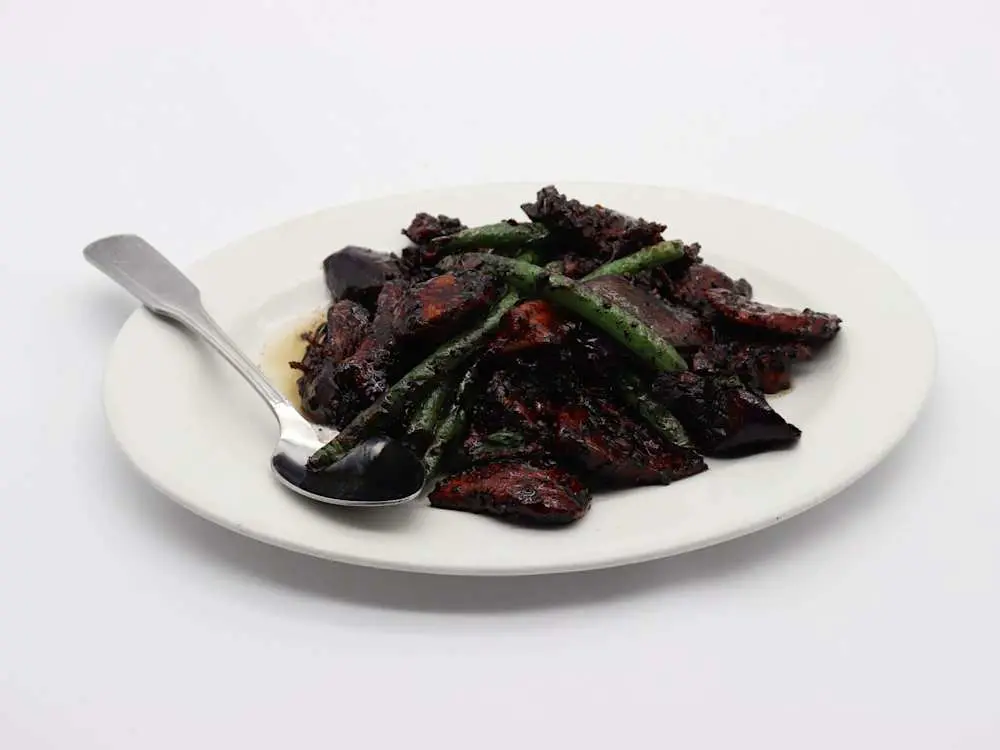 Black Pepper Chicken at Banana Leaf