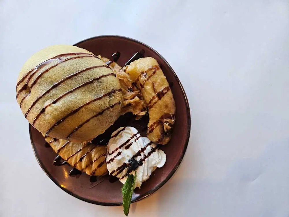 Deep-Fried Ice Cream at Banana Leaf