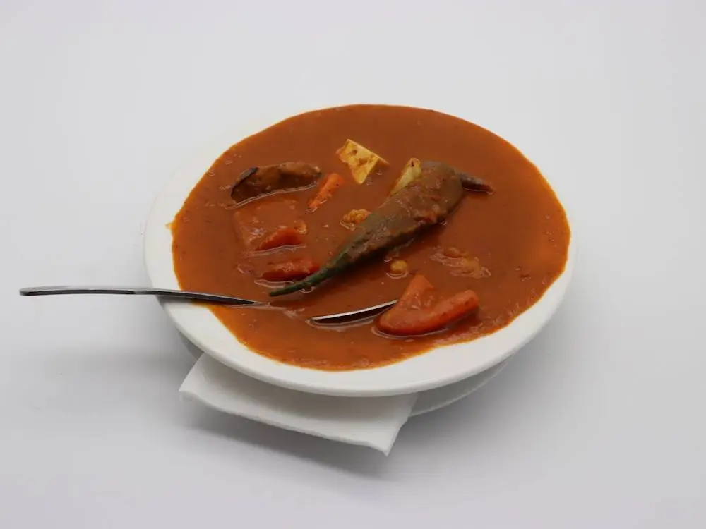 Red Curry Vegetables at Banana Leaf