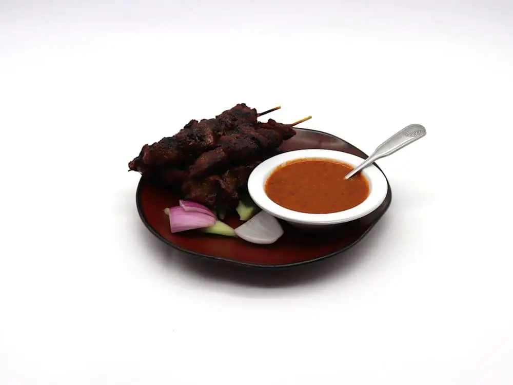 Satay Beef 沙牛 at Banana Leaf
